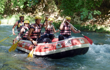 Rafting in Arcadia from Nafplio